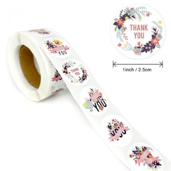 Samoljepljive naljepnice "Thank You" 07