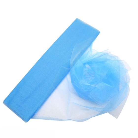 Dekorativna organza svijetlo plava