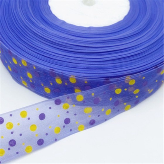 Organza traka - točkice 09