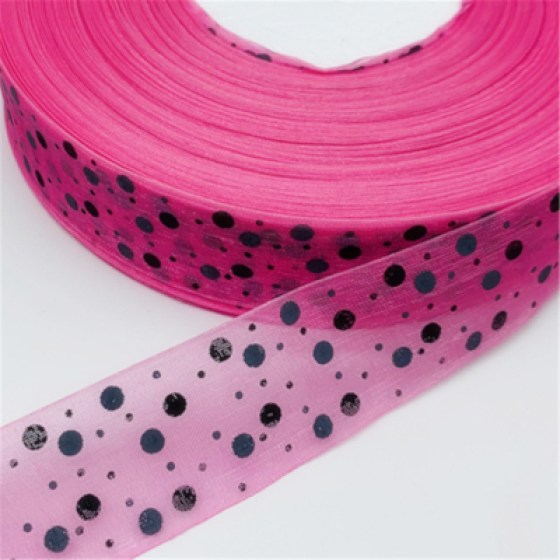 Organza traka - točkice 05