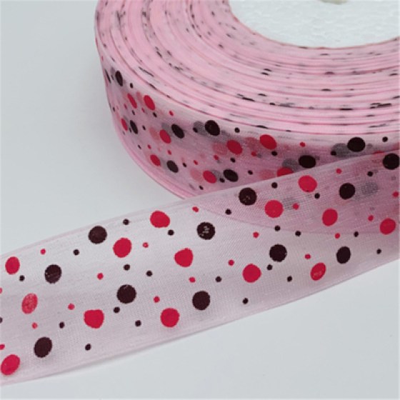 Organza traka - točkice 04