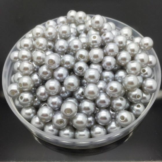 Perlice akrilne sive 8mm
