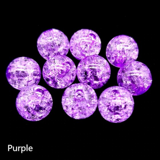 Perlice akrilne ljubičaste 12mm Perlice akrilne ljubičaste 12mm