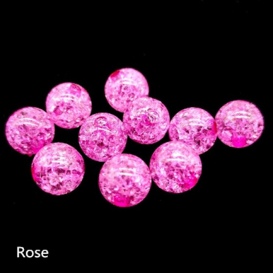 Perlice akrilne roze 12mm Perlice akrilne roze 12mm