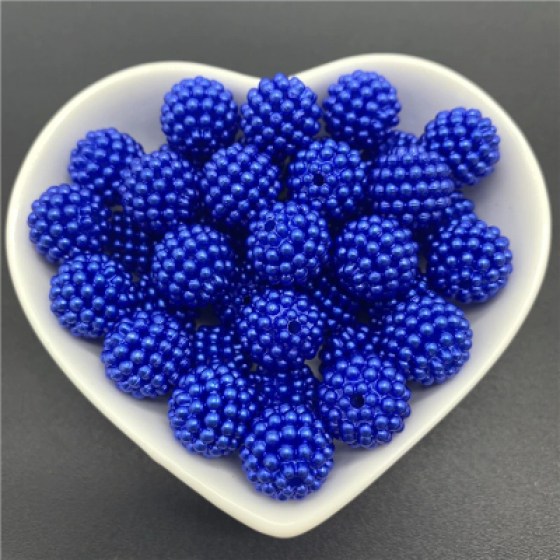 Perlice akrilne kraljevsko plave 12mm