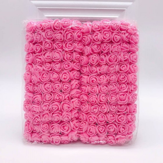 Spužvaste ružice roze 2cm Spužvaste ružice roze