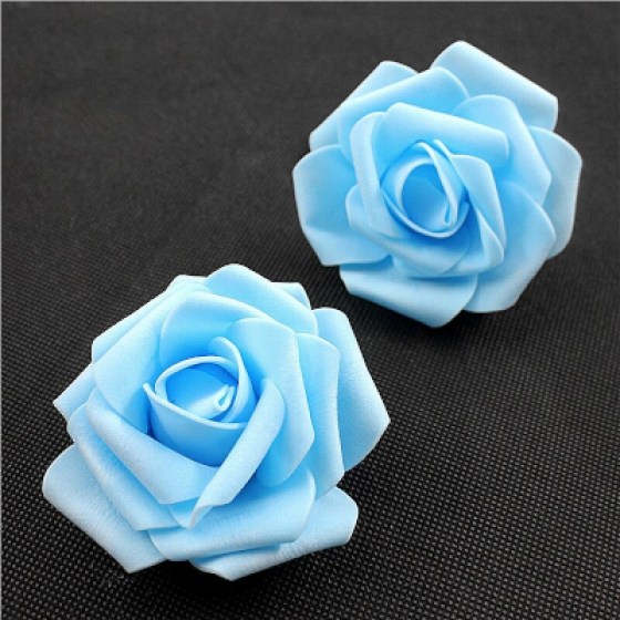 Poliform ružice svijetlo plave 6cm Poliform ružice svijetlo plave 6cm