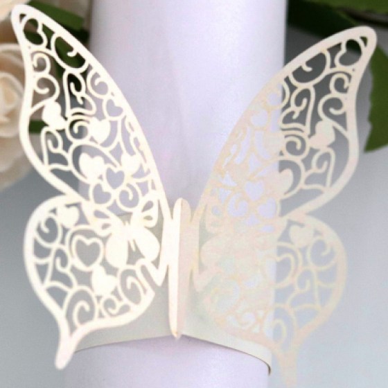 Prsteni za salvete bež II Prsteni za salvete bež II