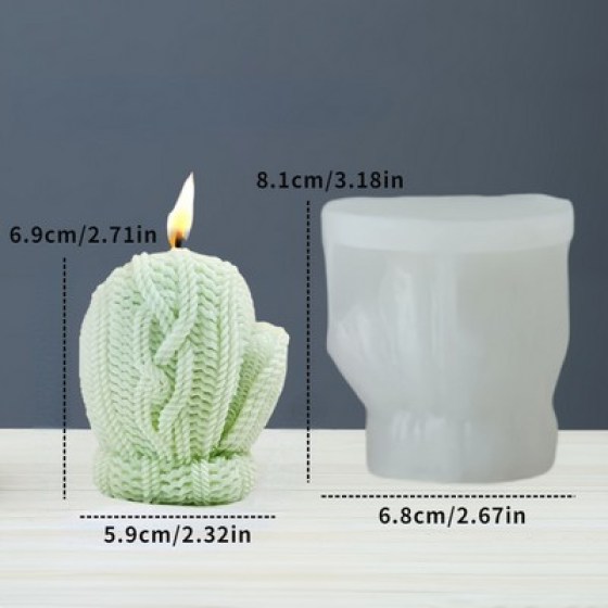 Silikonski kalup - Vunena rukavica