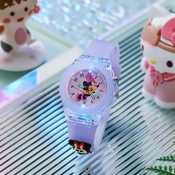 Minnie dječji sat rozi