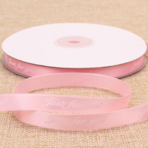 Ukrasna satenska traka roza 10mm