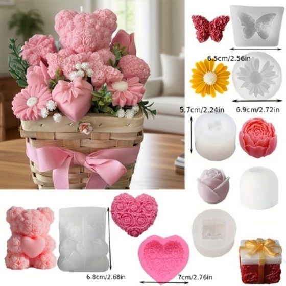 Silikonski kalupi/set