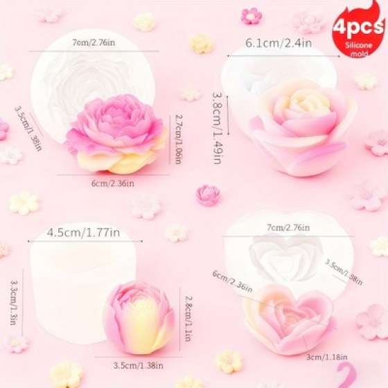 Silikonski kalupi/set