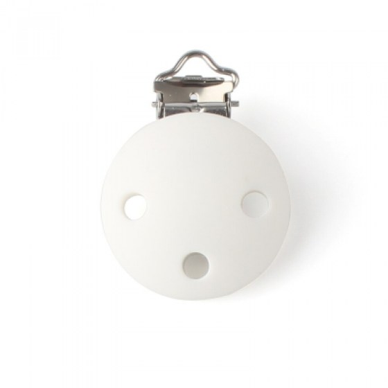 Kopča okrugla - bijela