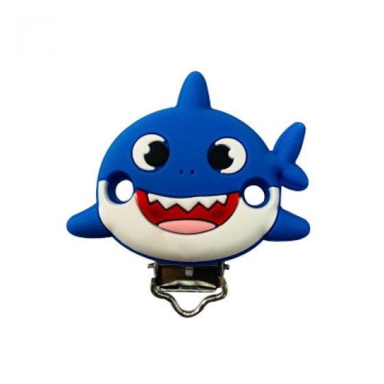 Kopča baby shark - tamno plavi