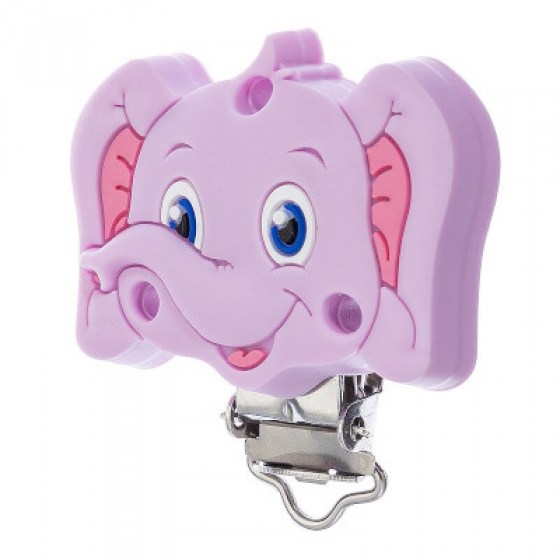 Kopča slon ljubičasti