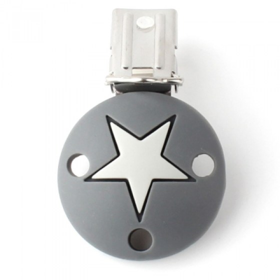 Kopča zvijezda - siva