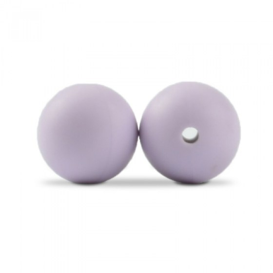Silikonske perlice ljubičaste 12mm