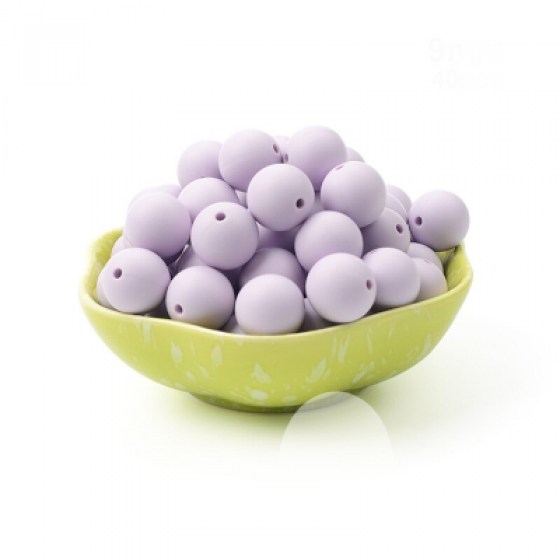 Silikonske perlice ljubičaste 9mm Silikonske perlice ljubičaste 12mm