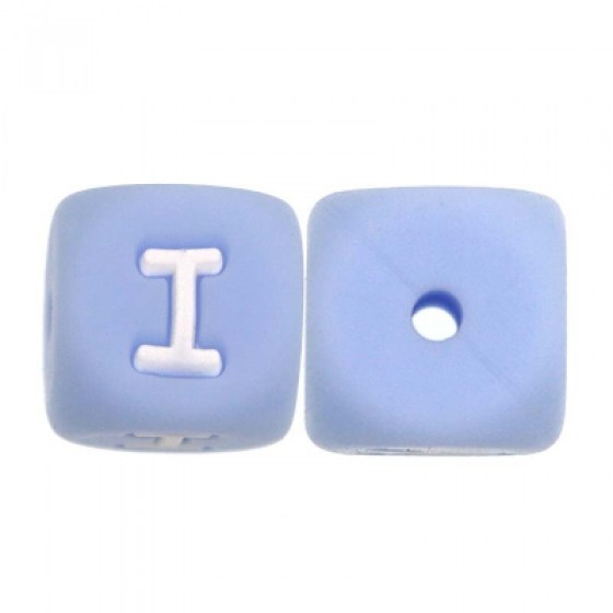 Silikonsko slovo I - plavo Silikonska slova I - plava