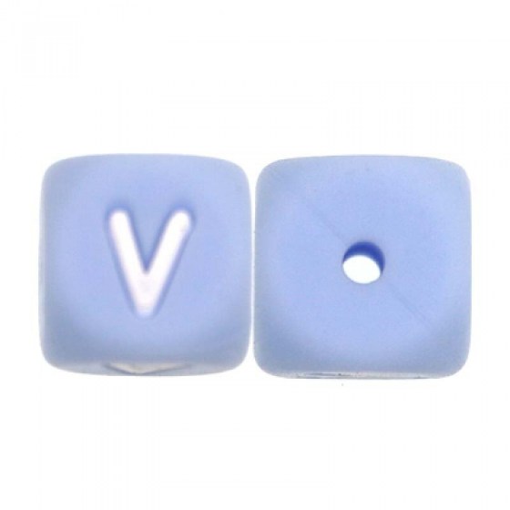 Silikonsko slovo V - plavo