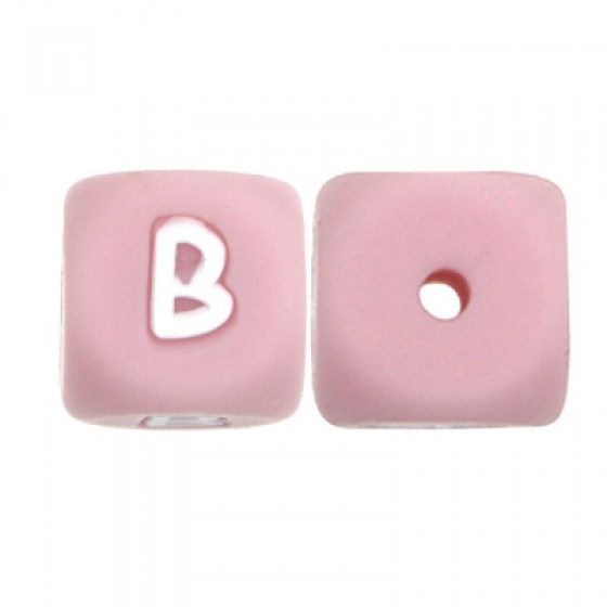 Silikonsko slovo B - roza Silikonska slova B - roza
