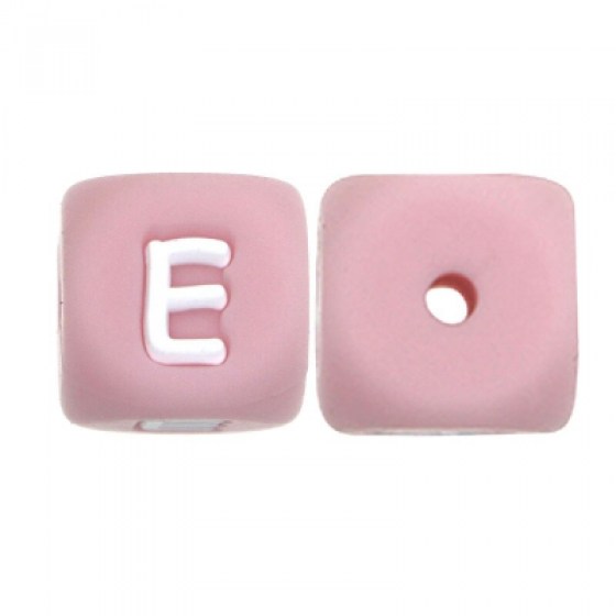 Silikonska slova E - roza