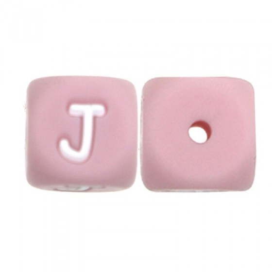 Silikonsko slovo J - roza Silikonska slova J - roza
