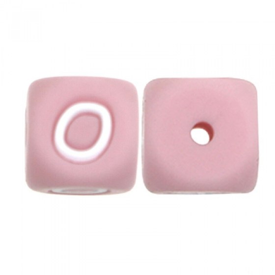 Silikonska slova O - roza