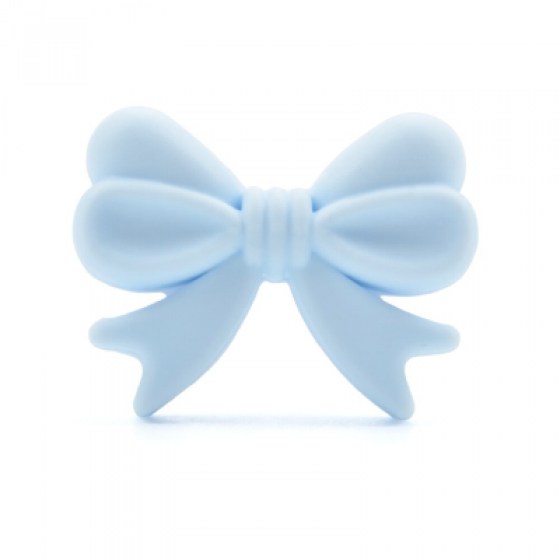 Silikonska mašnica - plava