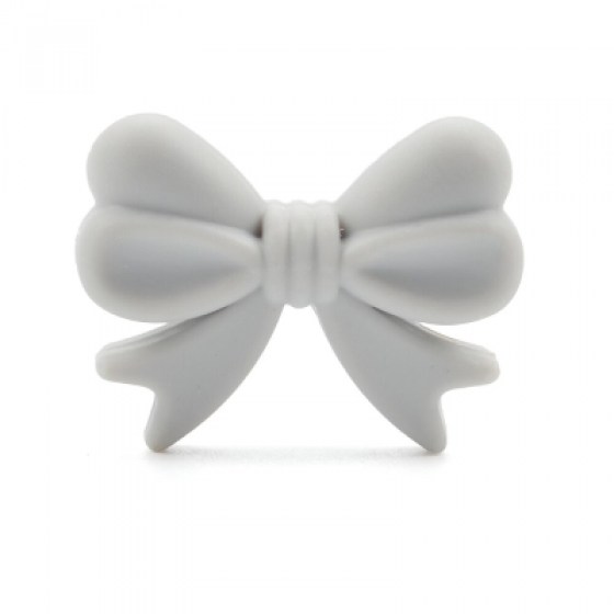 Silikonska mašnica - siva