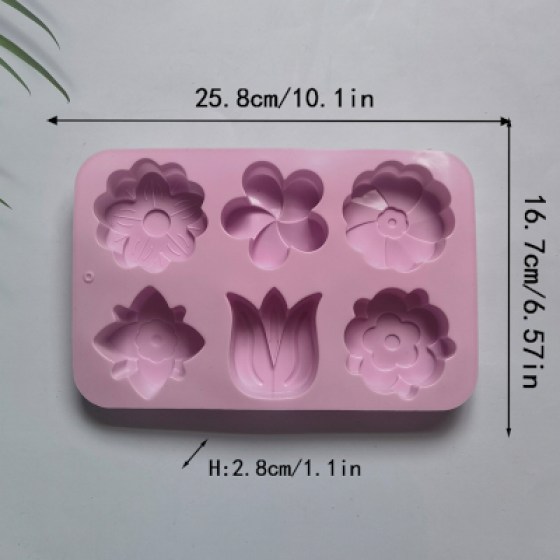 Silikonski kalup - Cvijeće