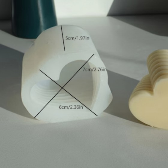 Silikonski kalup - srce