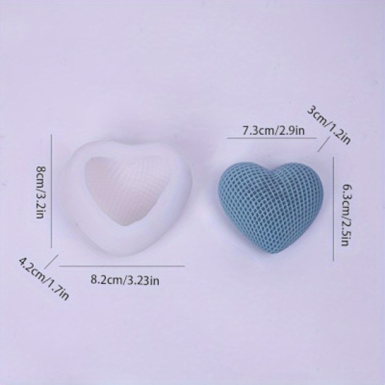 Silikonski kalup - srce