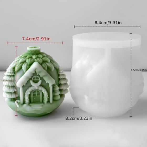 Silikonski kalup - kugla IV