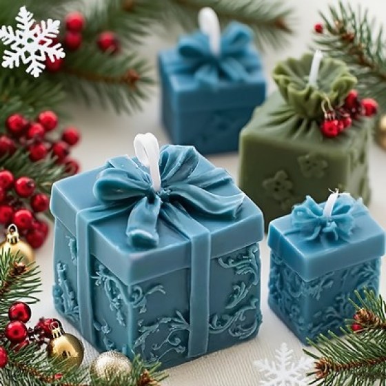 Silikonski kalup - Božićni dar