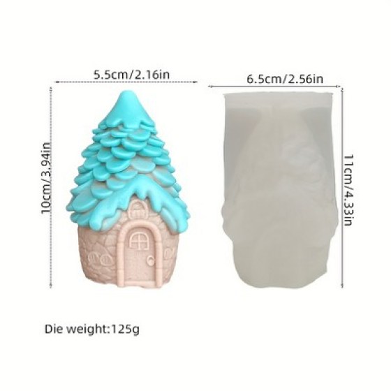 Silikonski kalup - Božićni patuljak 