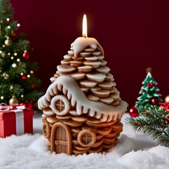 Silikonski kalup - Božićni patuljak 