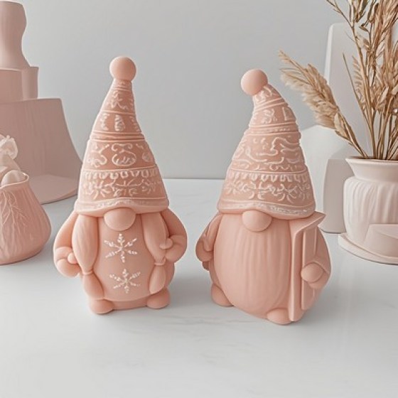 Silikonski kalup - Božićni patuljak 