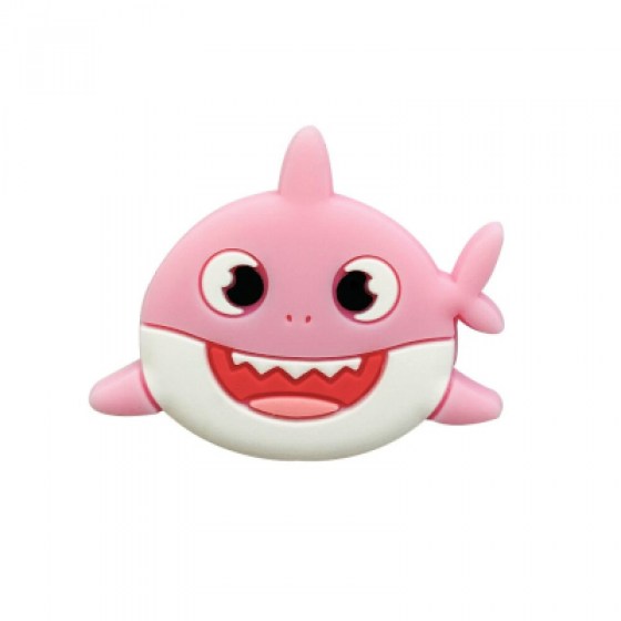Silikonski baby shark rozi