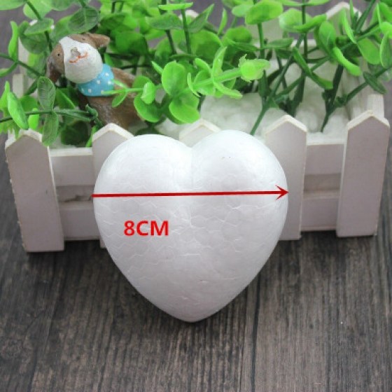 Srca od stiropora 80mm