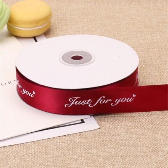 Ukrasna satenska traka bordo