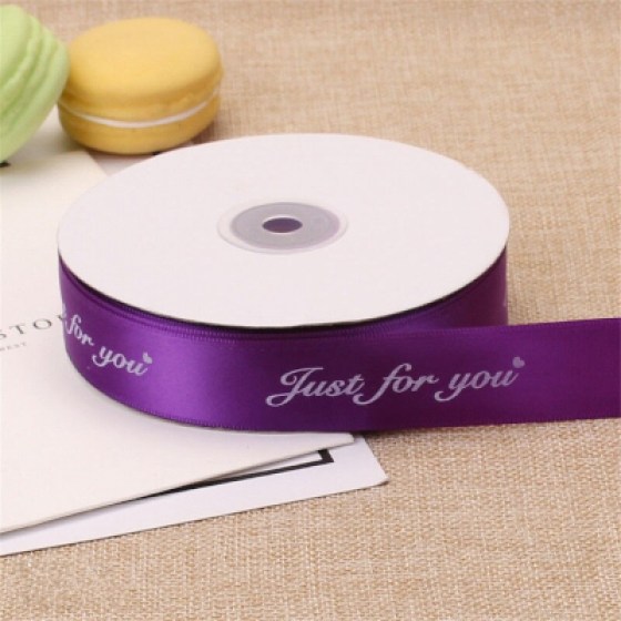 Ukrasna satenska traka ljubičasta