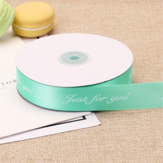 Ukrasna satenska traka mint - tiffany plava